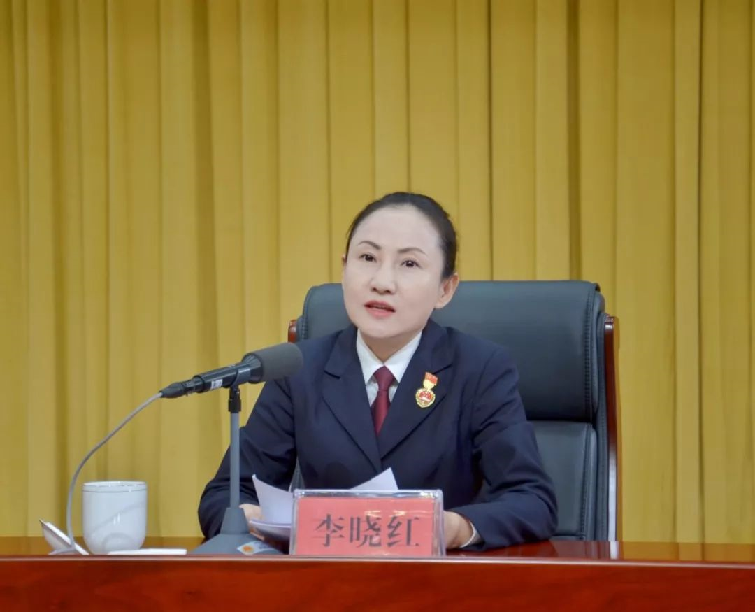 昆明市人民检察院党组书记,李晓红检察长为全市检察